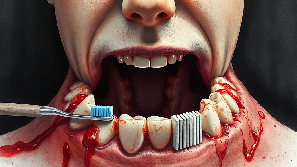 치과, 언제 가야 할까? (watercolor 스타일)