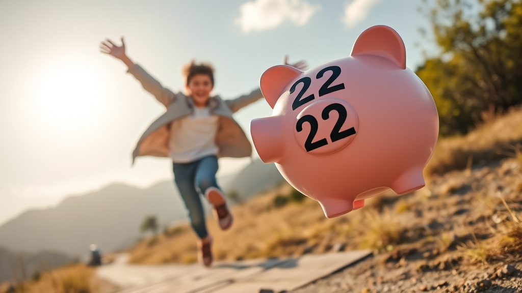 청년 자산 형성 지원: 청년미래적금 (realistic 스타일)