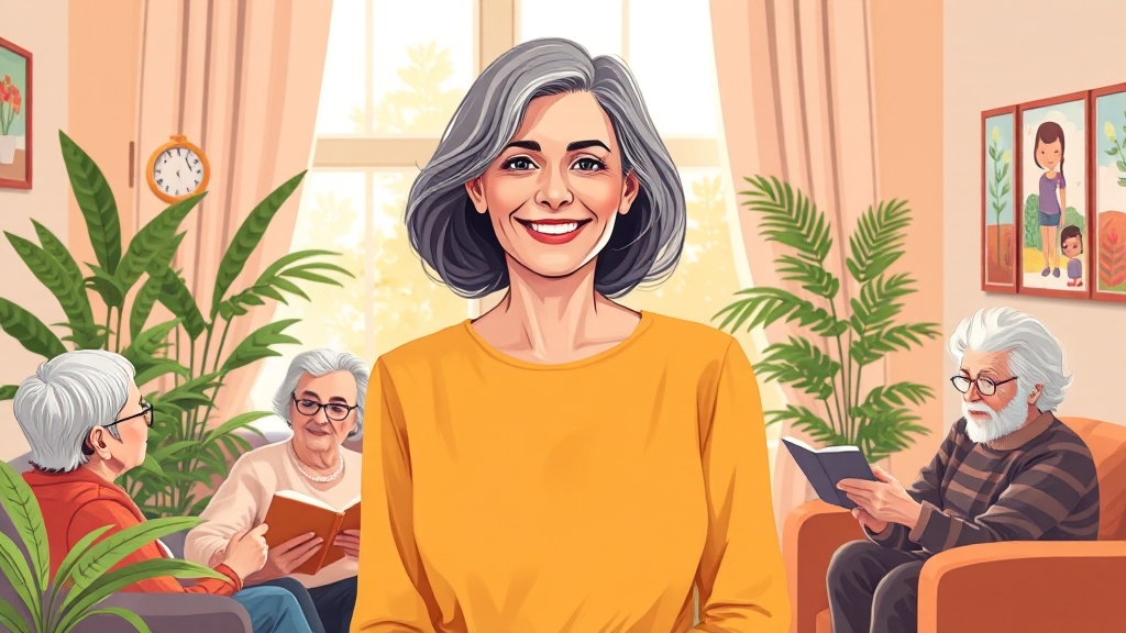 50대 재취업 성공을 위한 핵심 자격증과 직업 탐색 가이드 7 50대 재취업 성공 사례 (illustration 스타일)