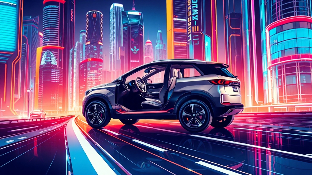 PV5, 차세대 전기차 플랫폼 공개 (illustration 스타일)