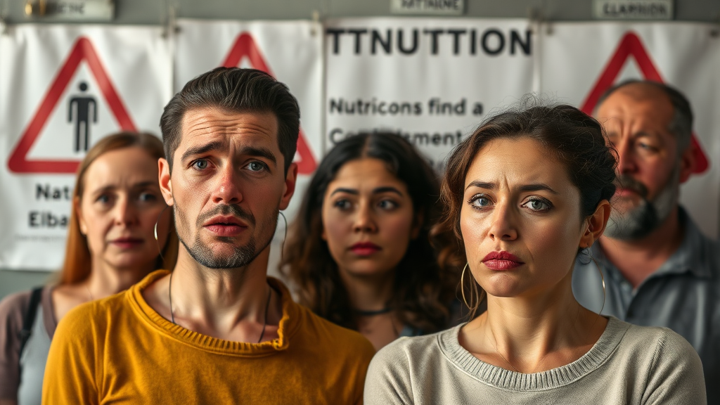 격일 단식 시 주의사항 (realistic 스타일)