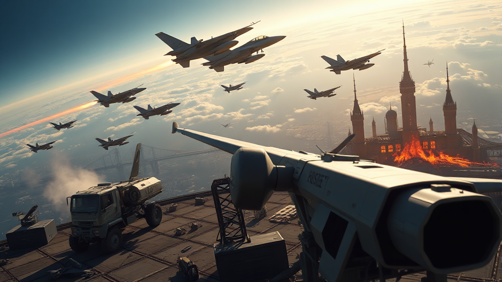 국내외 주요 방산 ETF 비교 및 특징 (realistic 스타일)