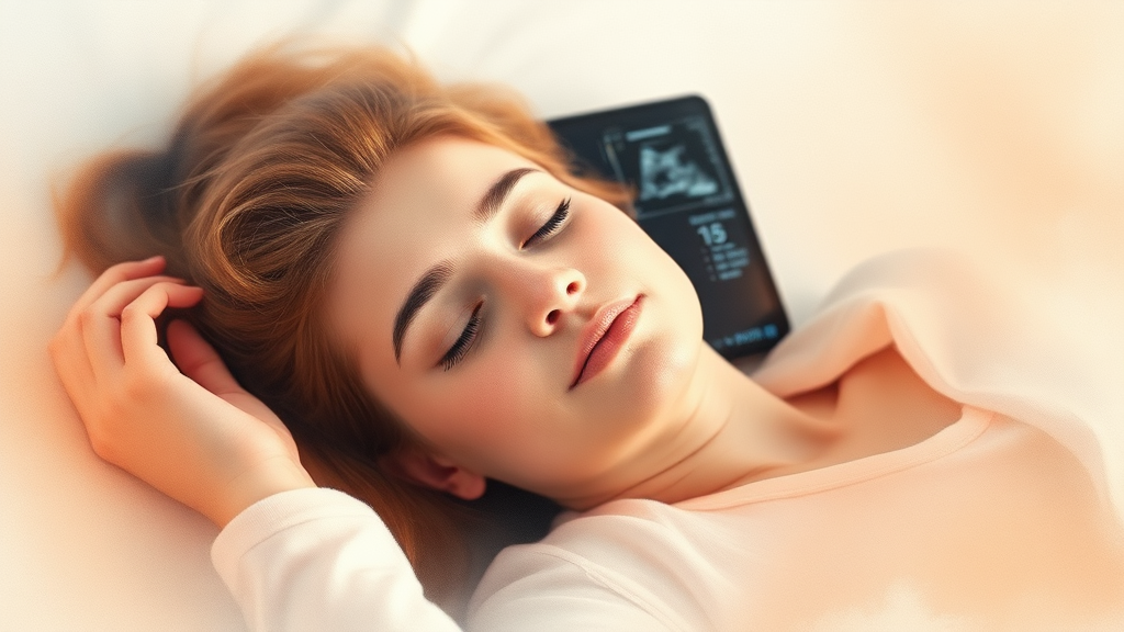 경동맥 초음파 검사, 어떻게 진행될까요? (watercolor 스타일)