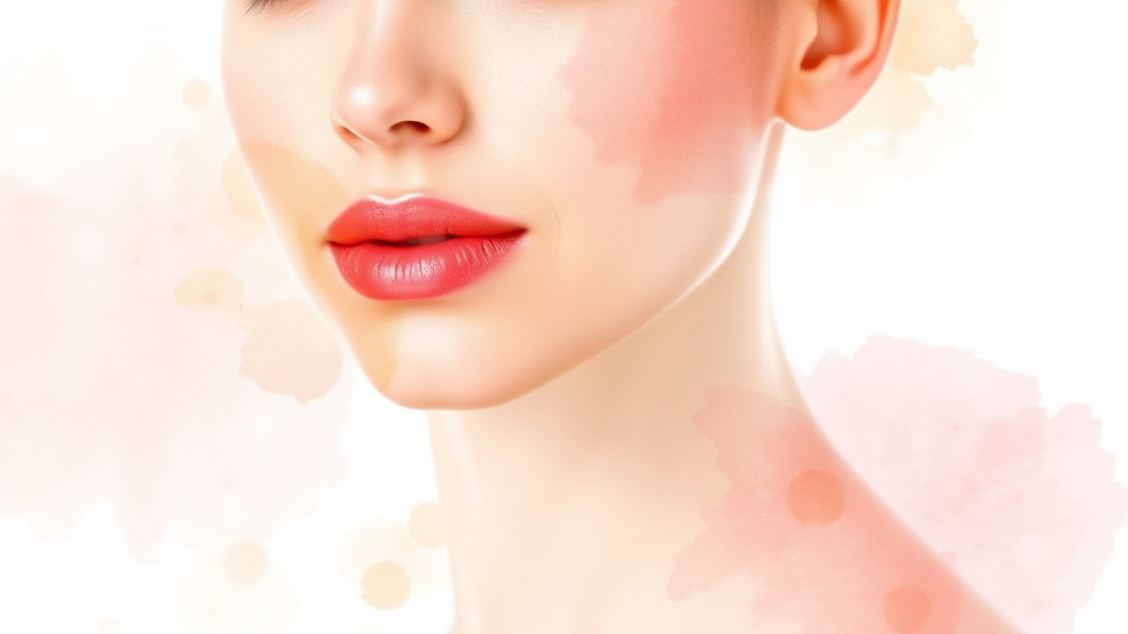 건성 피부, 계절별 관리 전략 (watercolor 스타일)