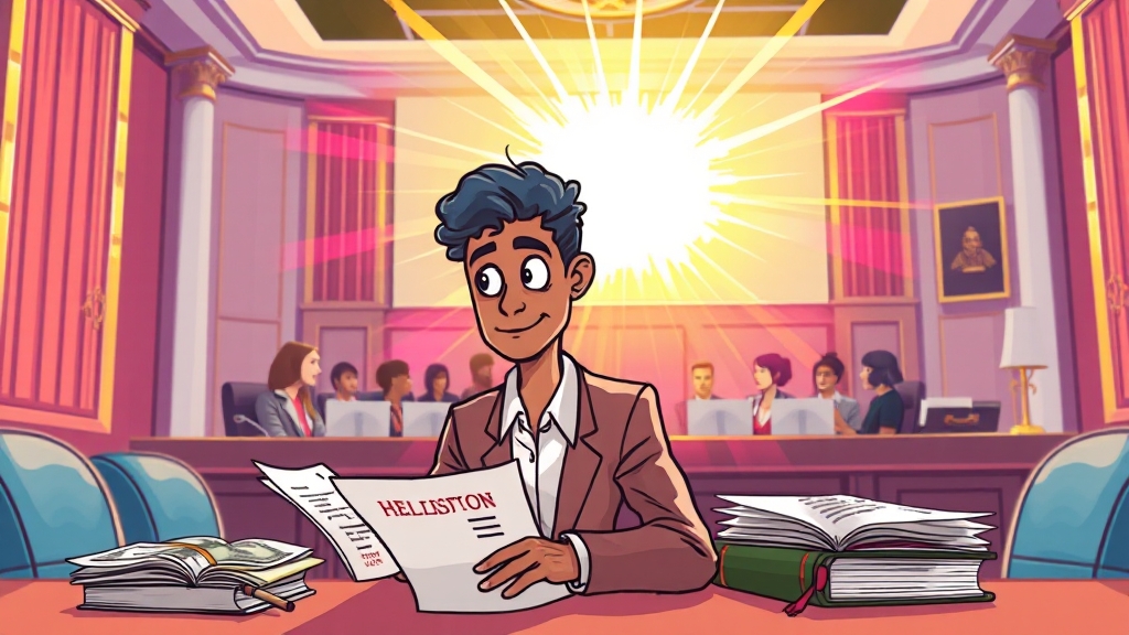 개인회생 절차 및 과정 (cartoon 스타일)