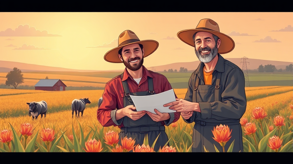 2026년 공익직불금, 무엇이 달라지나요? (illustration 스타일)