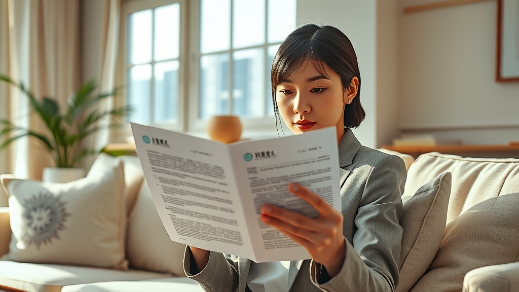 전세보증보험 활용 시 주의사항 (realistic 스타일)