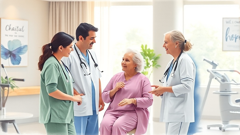 암요양병원 선택 시 필수 체크리스트 (watercolor 스타일)