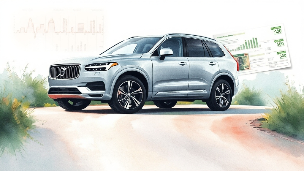 XC60 실구매가 극대화 방법 (watercolor 스타일)