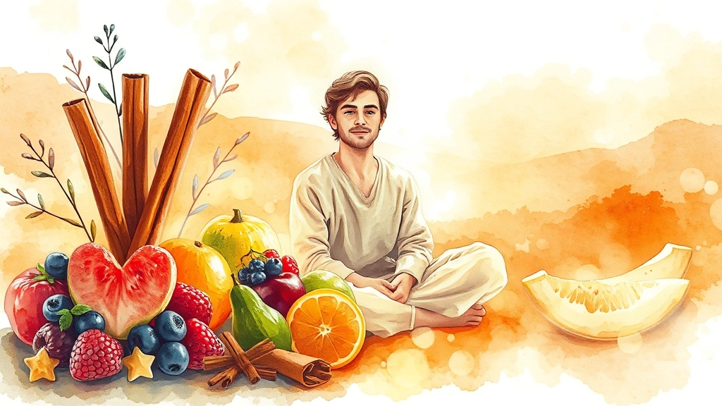 계피, 왜 좋을까요? (watercolor 스타일)