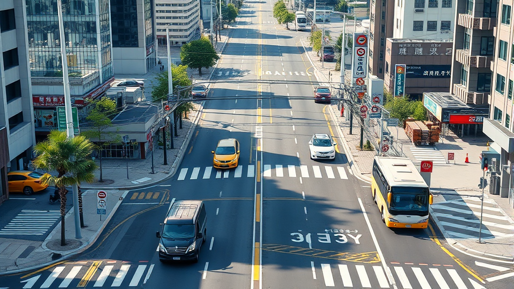 교통 통제 구간 및 우회 도로 정보 총정리 (realistic 스타일)