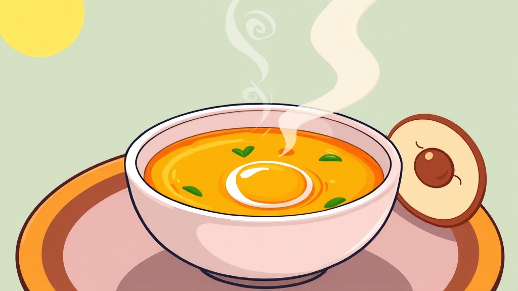 계란국 레시피, 왜 좋을까? (cartoon 스타일)
