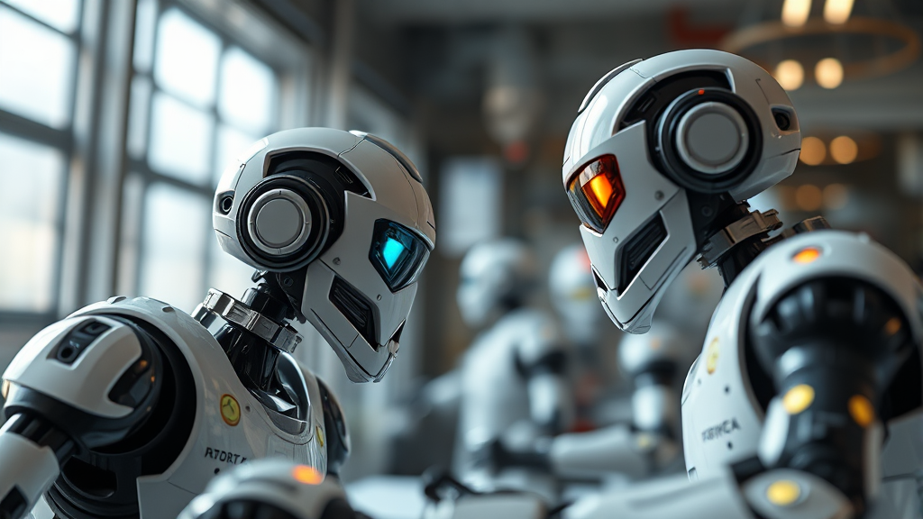 AI 부업의 장점과 단점 (realistic 스타일)