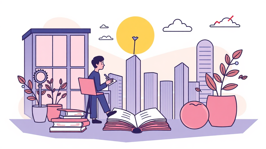 사회 초년생이 흔히 저지르는 재테크 실수와 극복 방안 (illustration 스타일)