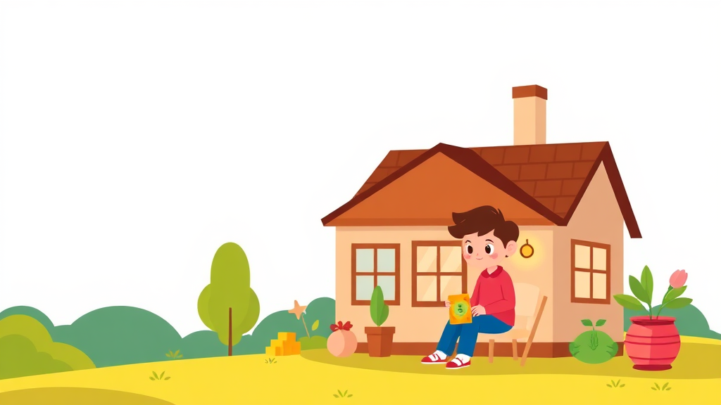 대출 한도 및 금리 상세 안내 (cartoon 스타일)