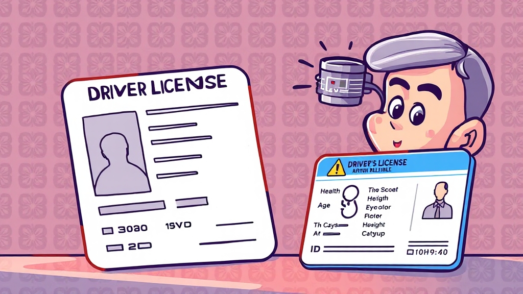 갱신 준비물, 뭐가 필요할까? (cartoon 스타일)