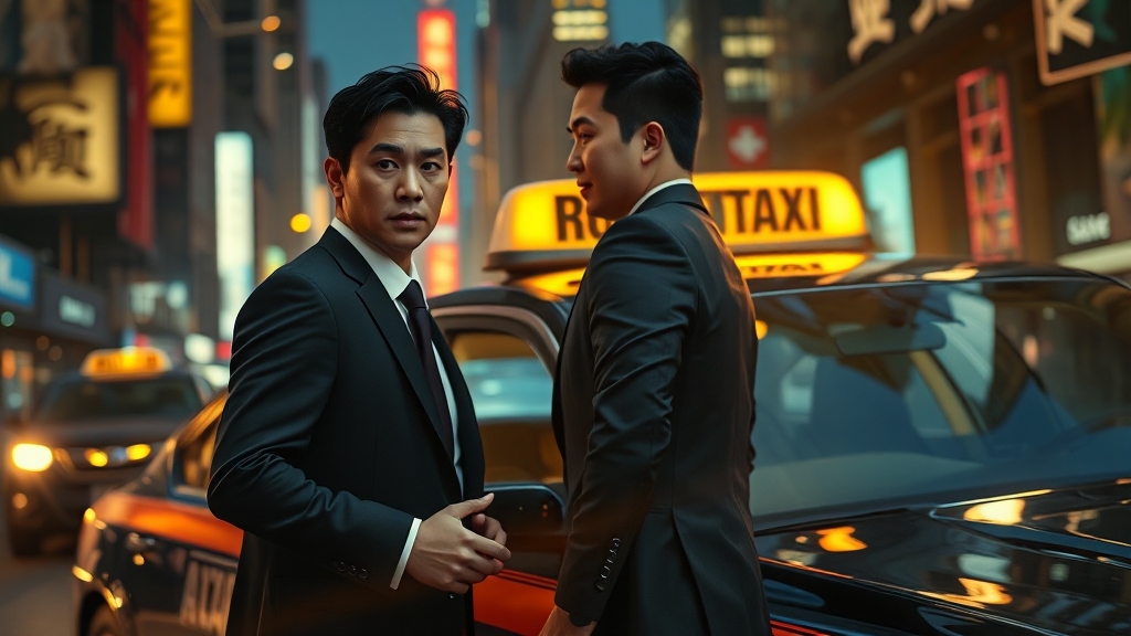 모범택시3, 새로운 복수 사건 예고 (realistic 스타일)