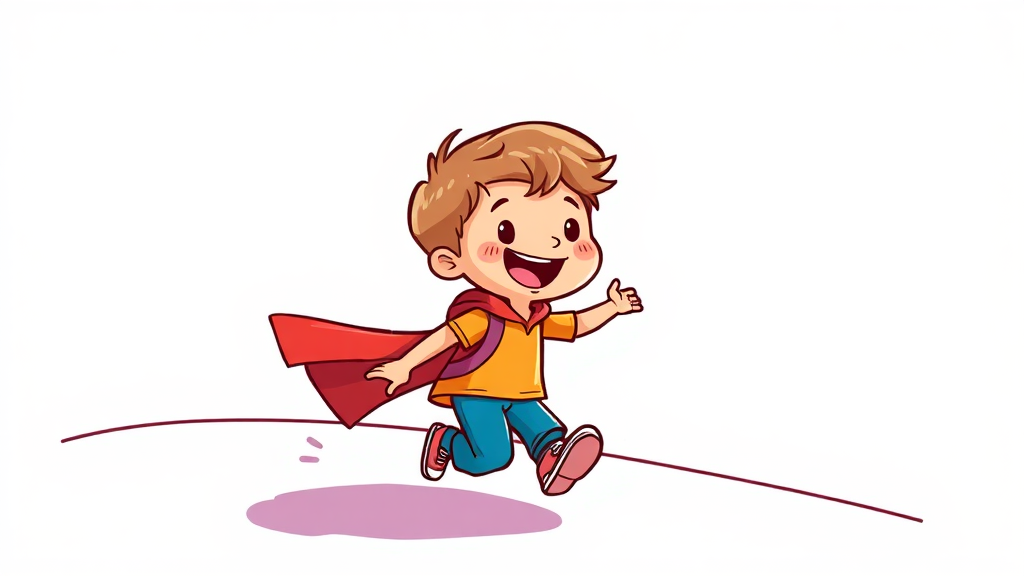 교육급여, 놓치지 마세요! (cartoon 스타일)