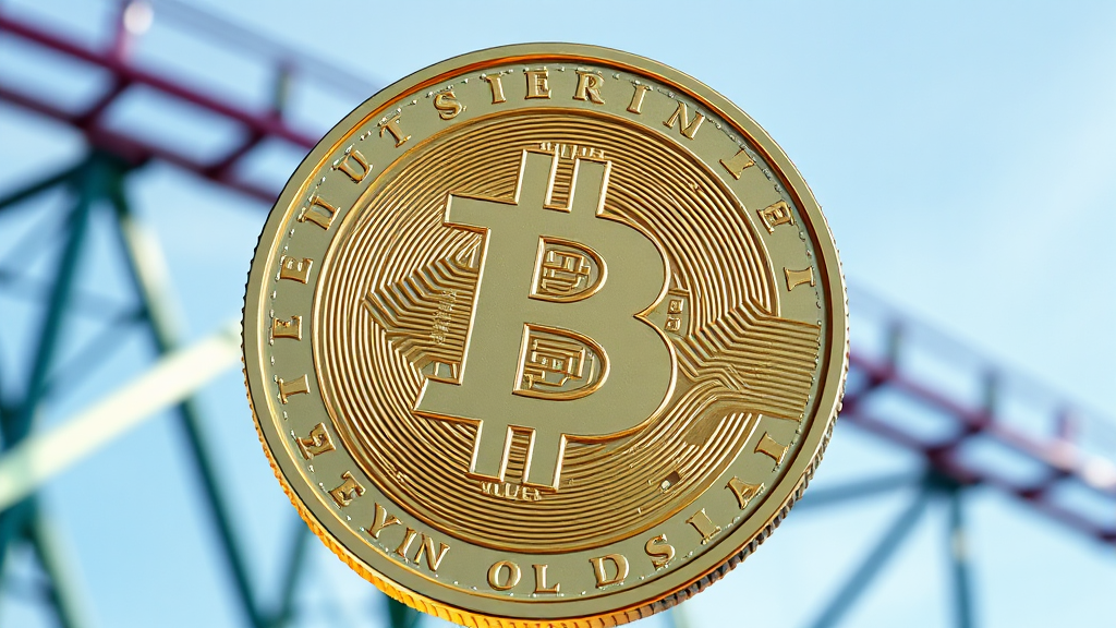 왜 스테이블코인이 필요한가? 암호화폐 시장의 불안정성 해소 (realistic 스타일)