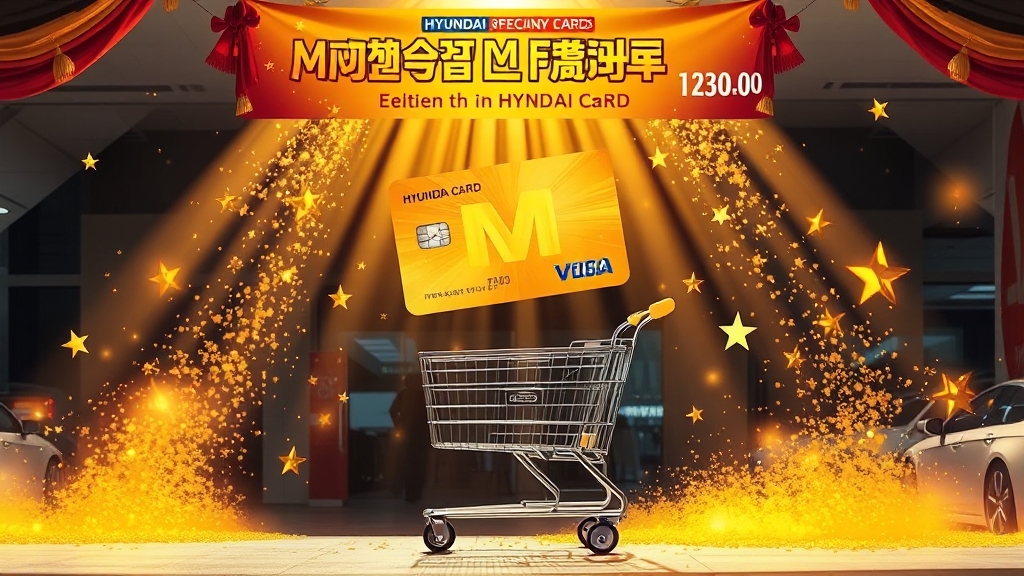 M포인트 적립 늘리는 꿀팁 (realistic 스타일)