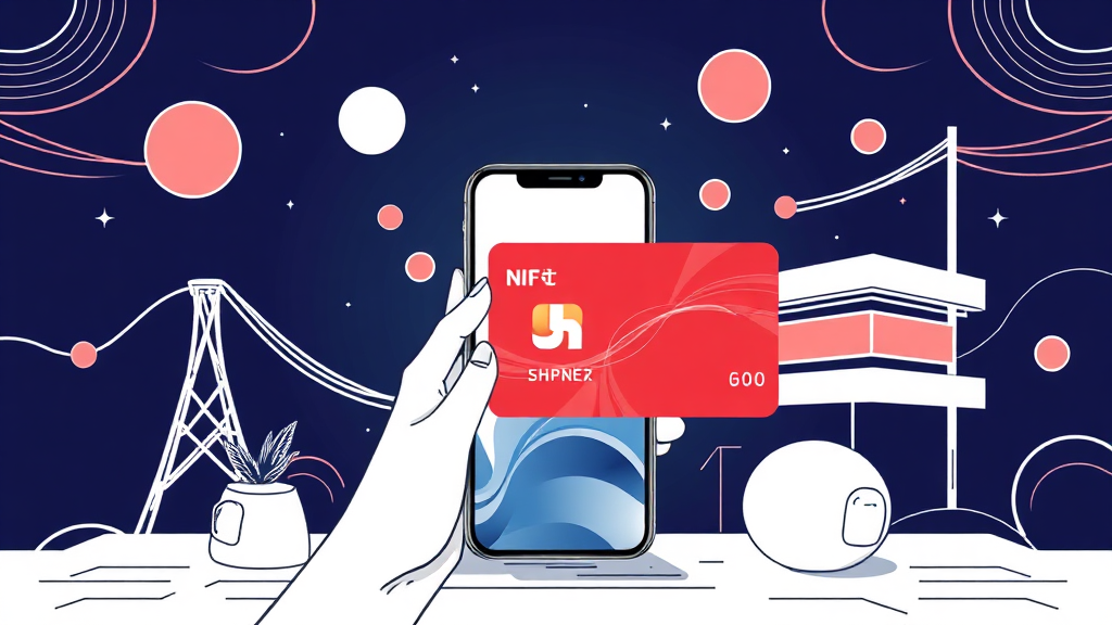 신한카드 애플페이 도입, 앞으로의 전망은? (illustration 스타일)