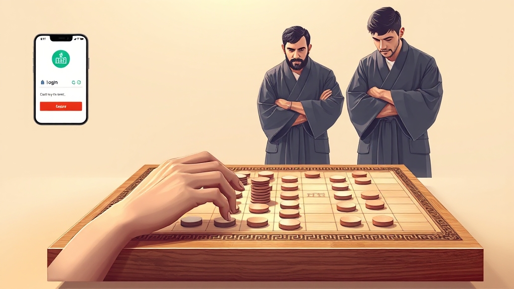 모바일로 즐기는 타이젬바둑 (illustration 스타일)