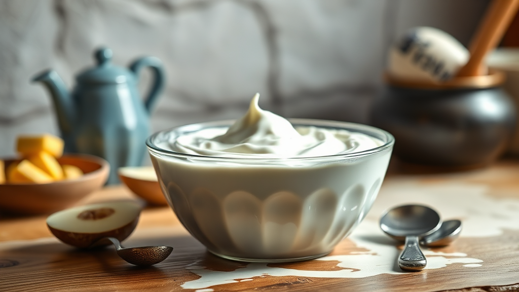 다른 요거트와 차이점 (realistic 스타일)