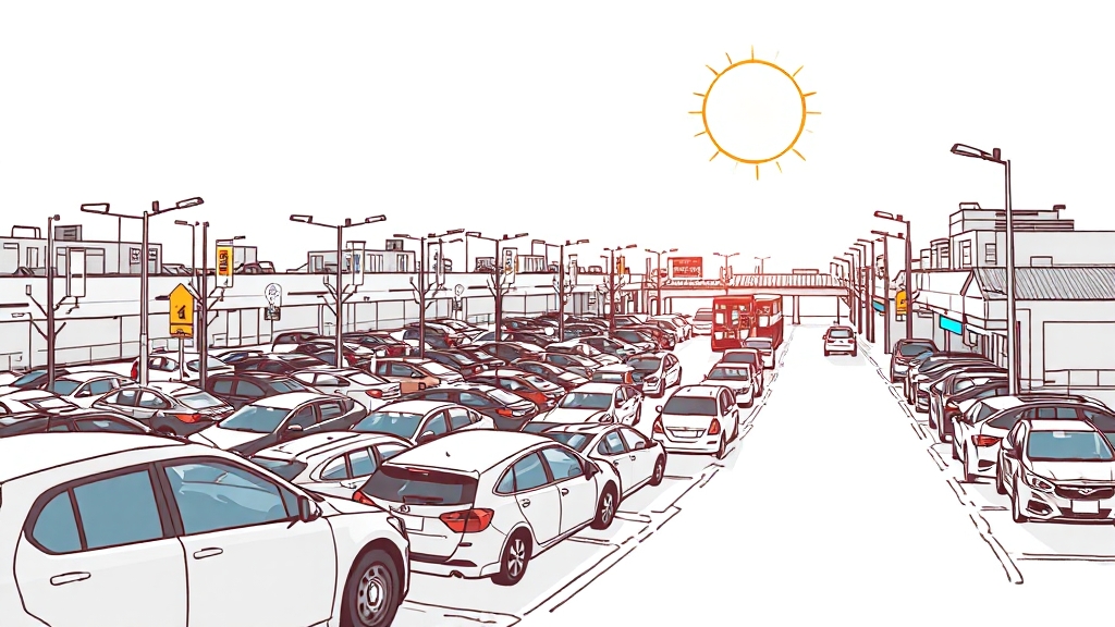 무료 개방 대상 주차장 정보 (illustration 스타일)