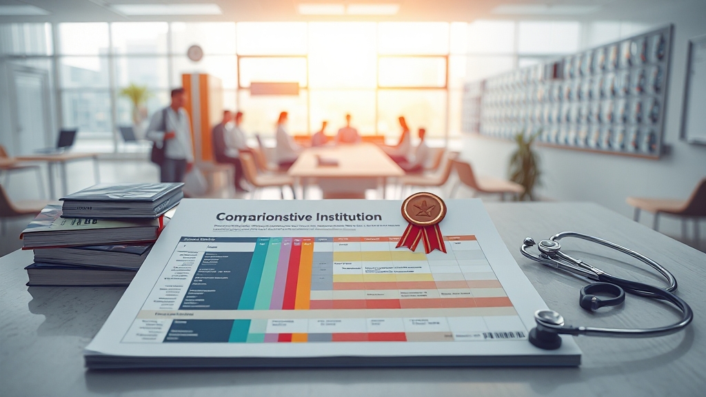 교육기관 선택 및 커리큘럼 (realistic 스타일)