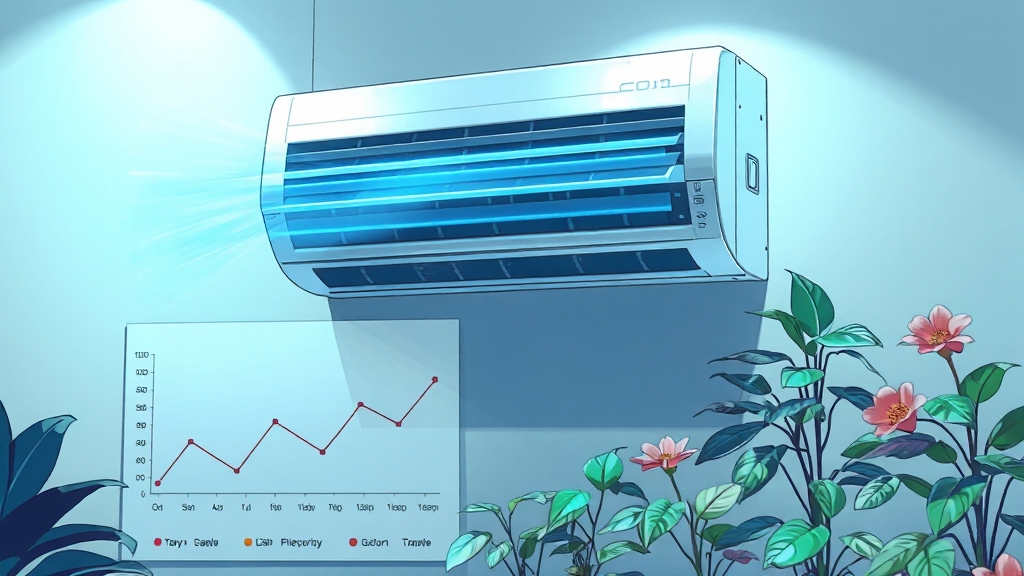 LG에어컨 쾌적절전 완벽 분석: 전기세 절약 효과는? 5 쾌적절전, 전기세 얼마나 절약될까? (illustration 스타일)