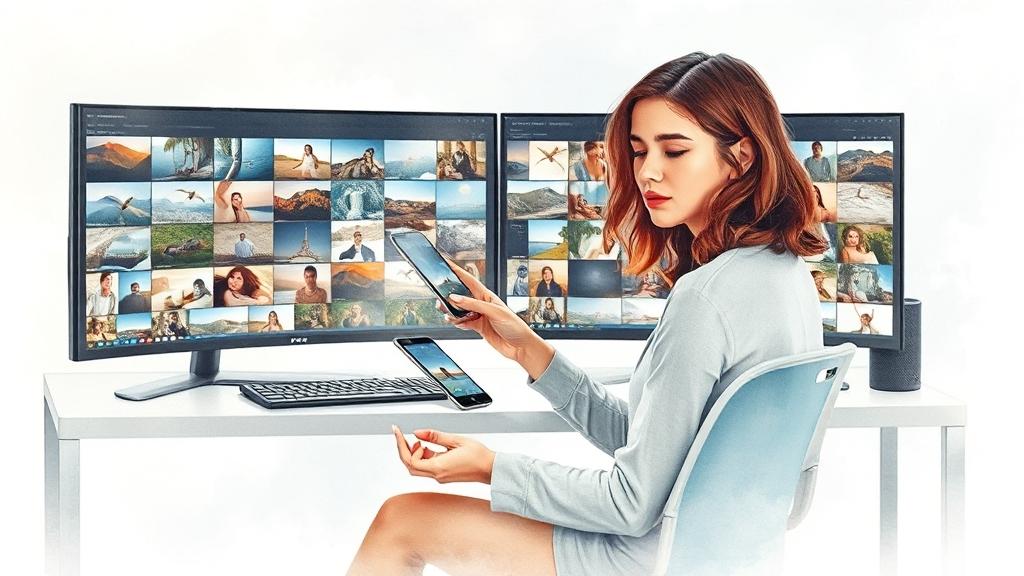 왜 PC로 옮겨야 할까요? (watercolor 스타일)