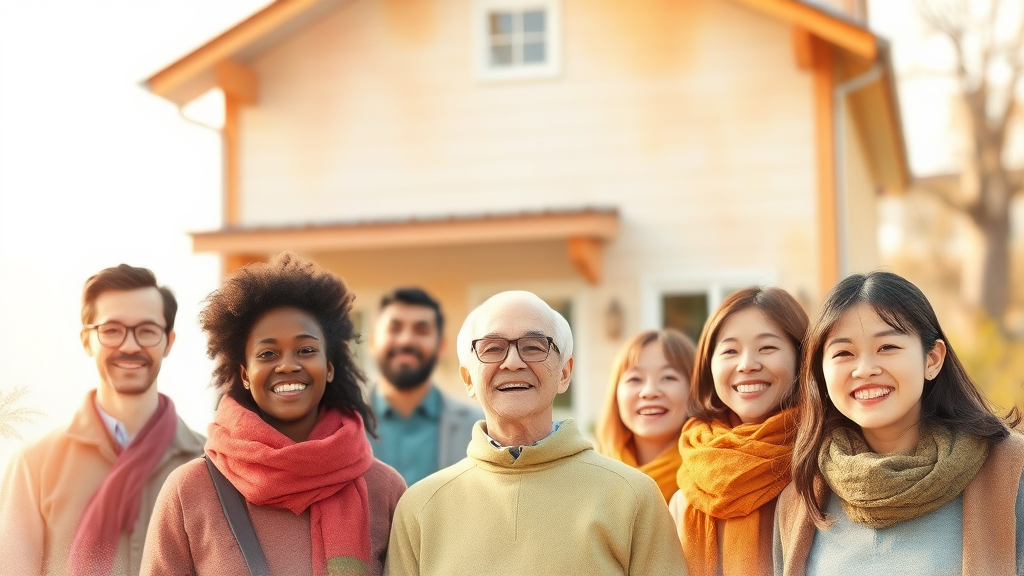 누가 2026년 전세임대주택 지원사업의 혜택을 받을 수 있나요? (watercolor 스타일)