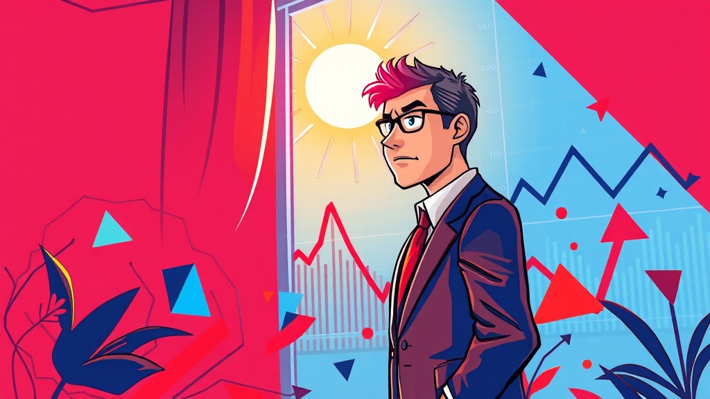 공매도 잔고 해석: 투자 전략은? (cartoon 스타일)