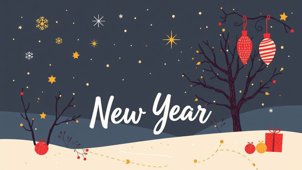 나만의 연하장 제작 팁 (illustration 스타일)