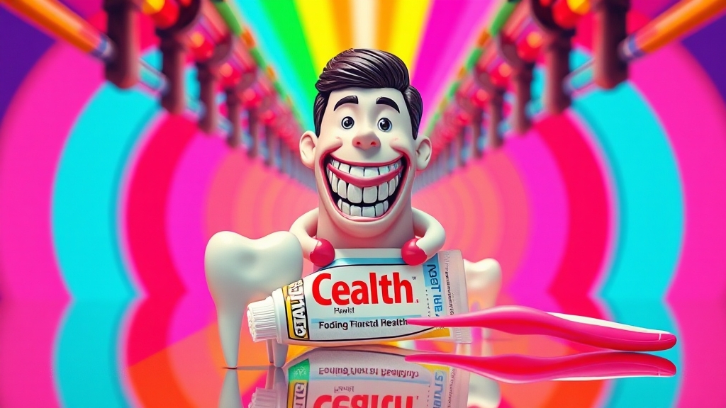 고불소 치약 효과와 안전성 (popart 스타일)