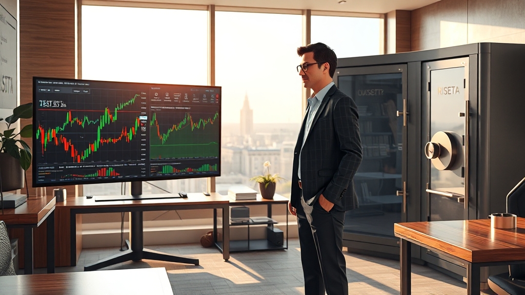 투자 전략: 안전한 거래 (realistic 스타일)