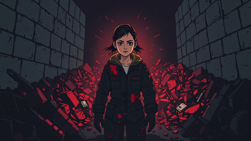 이태원 참사, 소방대원 정신 건강 영향 (cartoon 스타일)