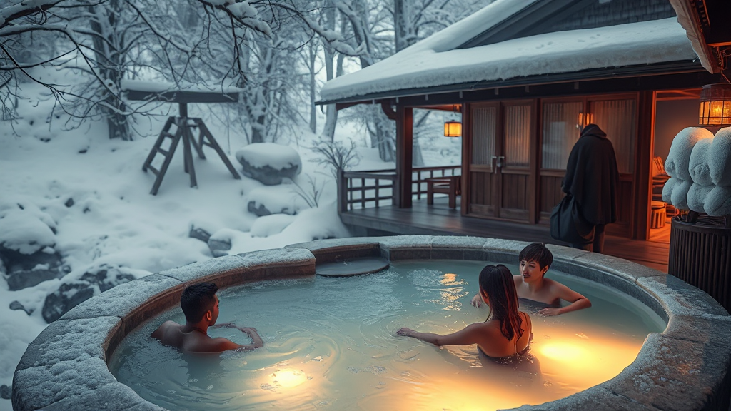 료칸 선택 가이드 (realistic 스타일)