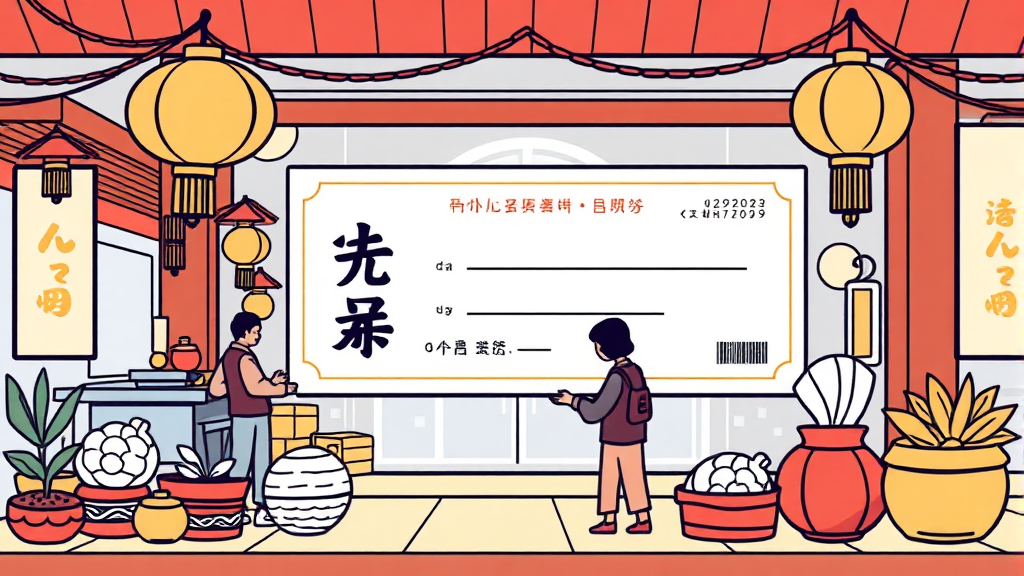 온누리상품권 종류 비교 (illustration 스타일)