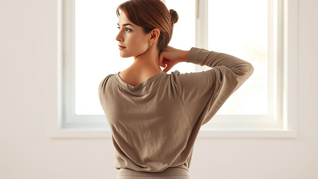 건강한 목, 아름다운 자세를 위해 (realistic 스타일)