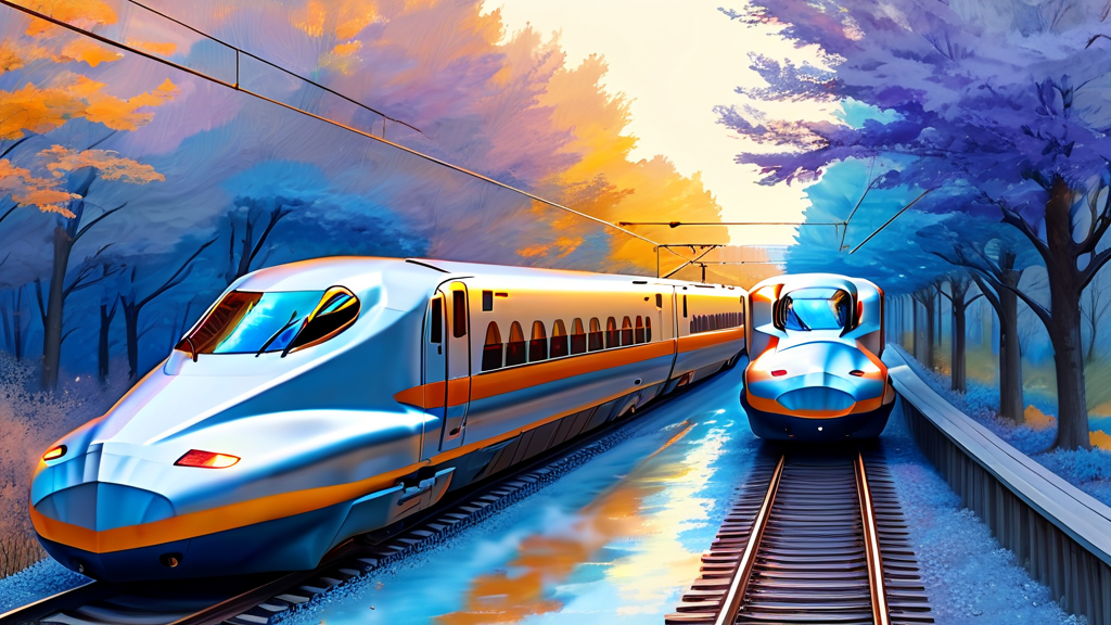 9호선 급행 시간표 및 소요 시간: 최적의 이동 계획 세우기 (watercolor 스타일)