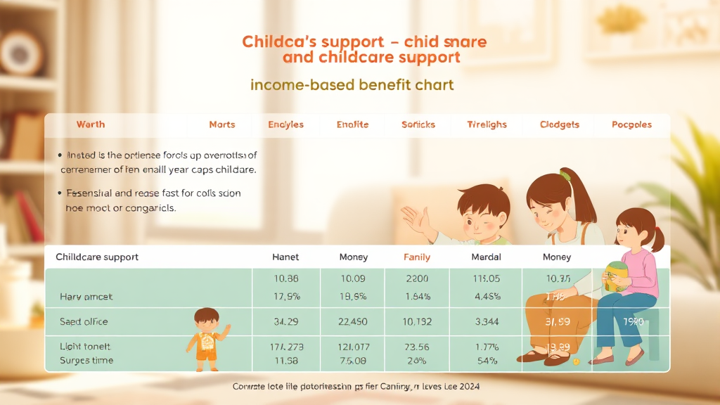 소득별 지원, 얼마나 받을까? (realistic 스타일)
