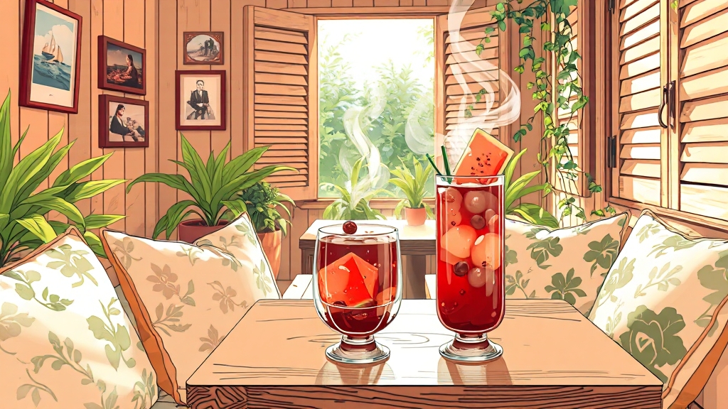 순천 현지인 추천 맛집 & 카페 (illustration 스타일)