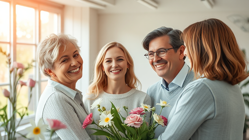 첫인사, 분위기를 좌우해요 (realistic 스타일)