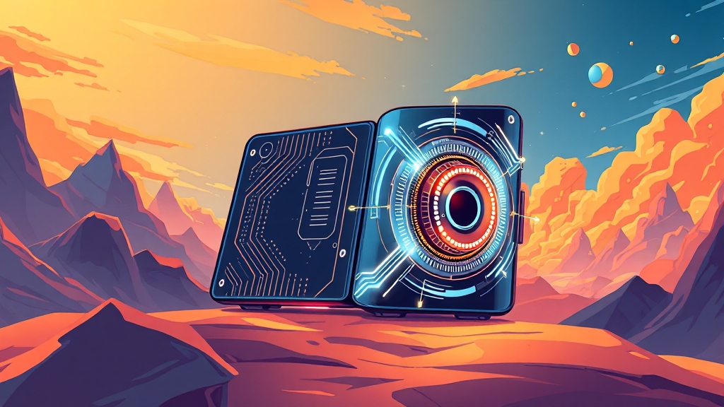 폴드7 성능, 카메라, AI 기능 상세 분석 (cartoon 스타일)