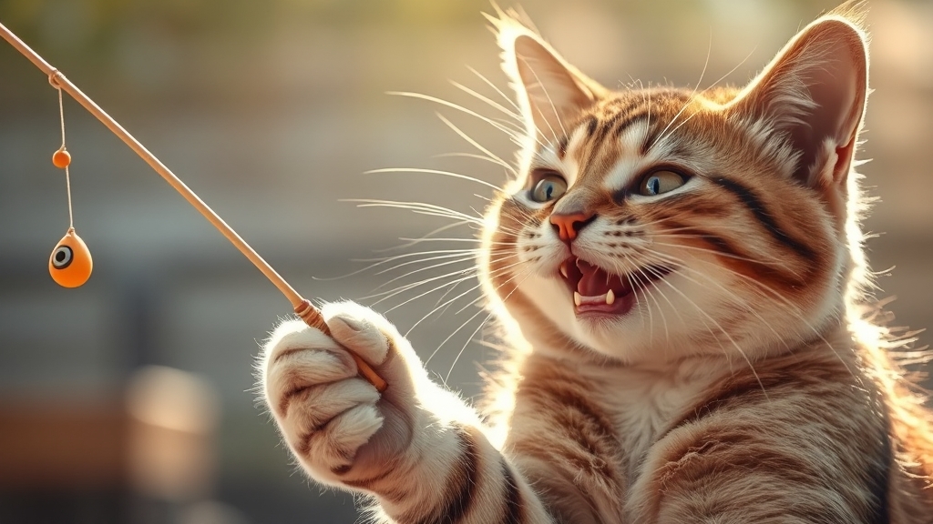 심심함, 관심 요구, 놀이 신호 (realistic 스타일)