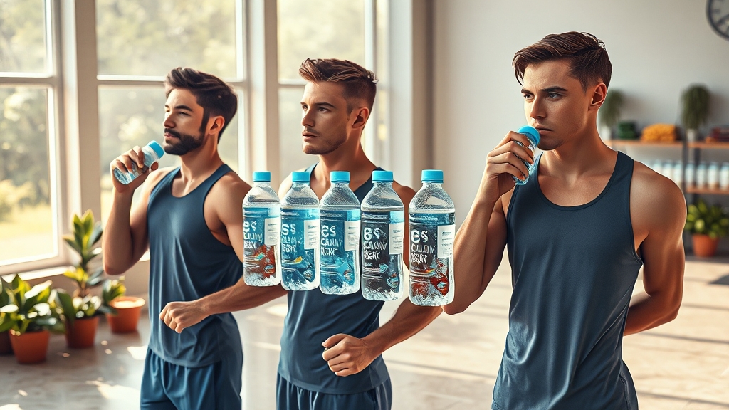 식염포도당, 언제 필요할까요? (realistic 스타일)