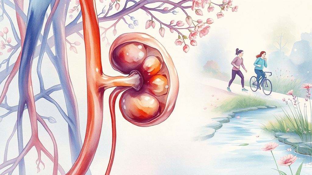 왜 관리해야 할까요? 증상과 중요성 (watercolor 스타일)