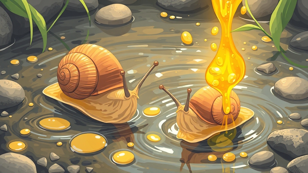 다슬기즙, 무엇일까요? (illustration 스타일)