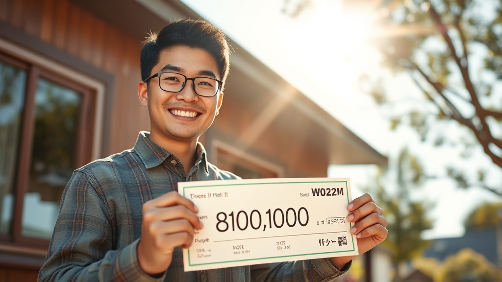 2026년 생계급여, 얼마를 받게 될까? (realistic 스타일)